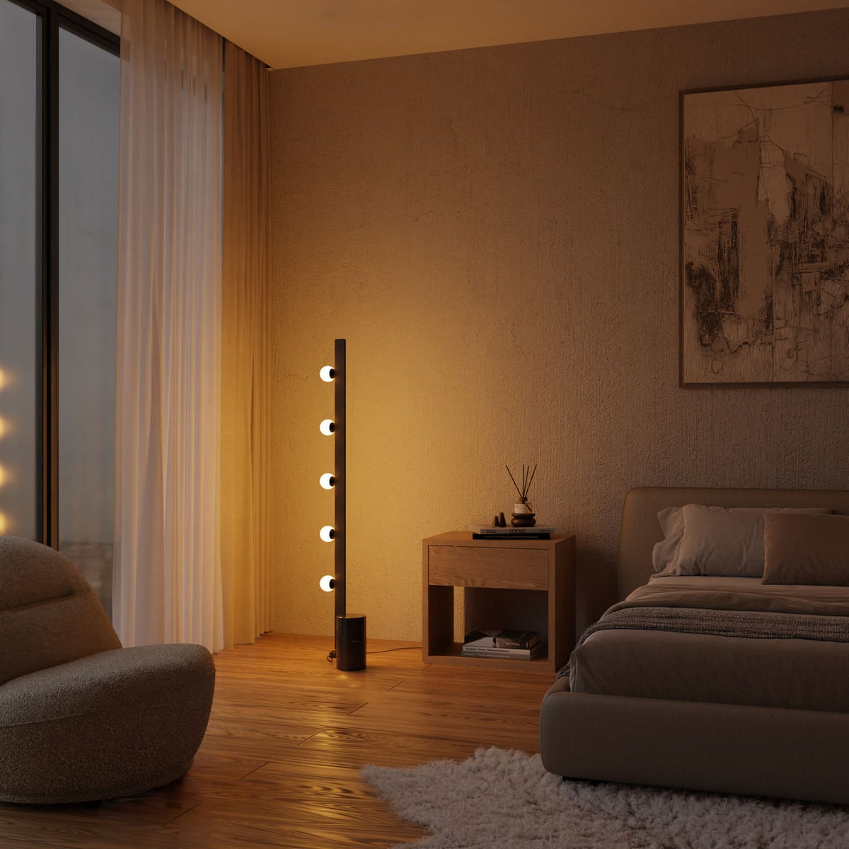 Lampadaire modulaire Azena