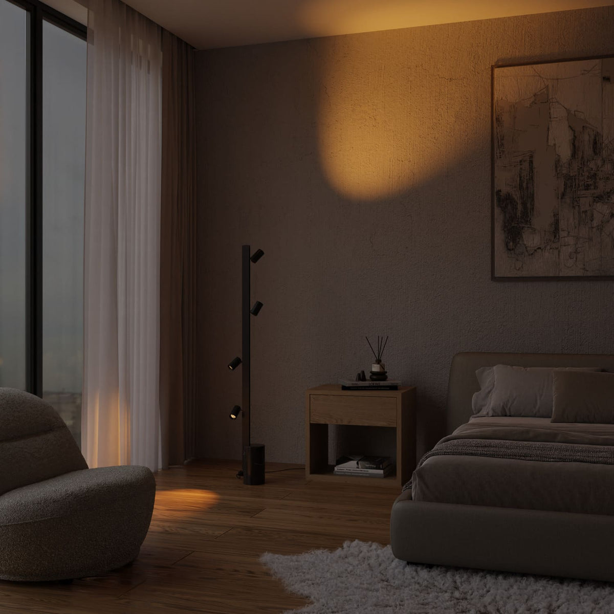 Lampadaire modulaire Azena