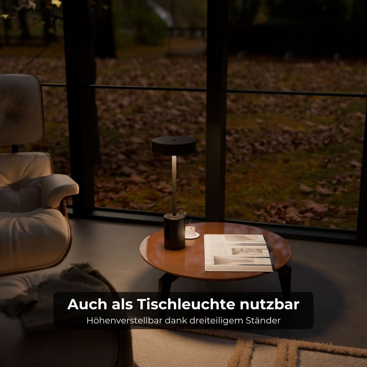 Produit de seconde qualité : lampadaire Uranos rechargeable