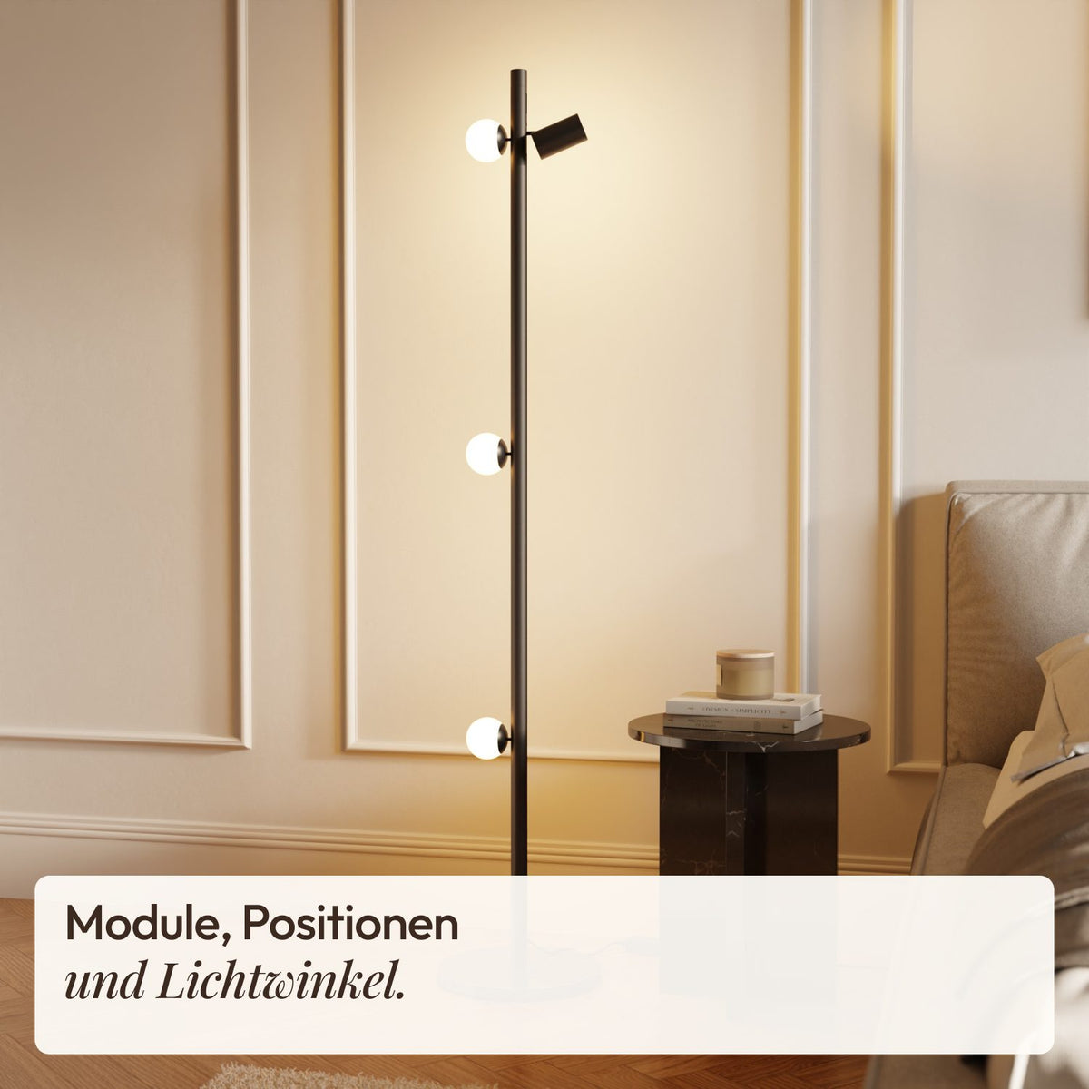 Lampadaire modulaire Hula