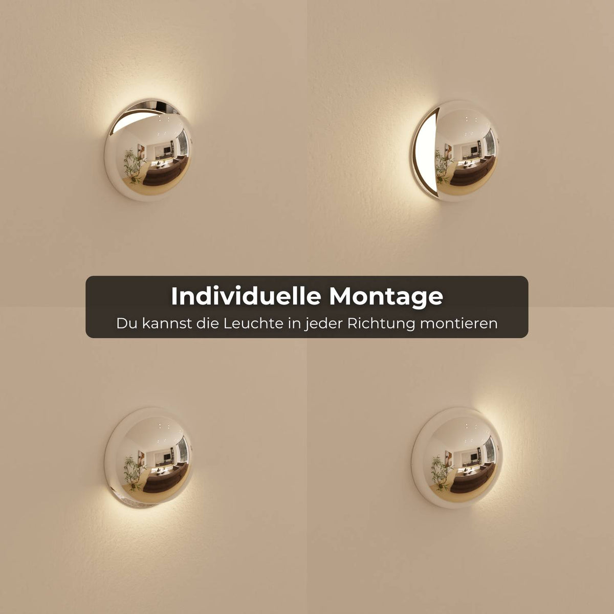 Article de seconde qualité : applique murale Pela