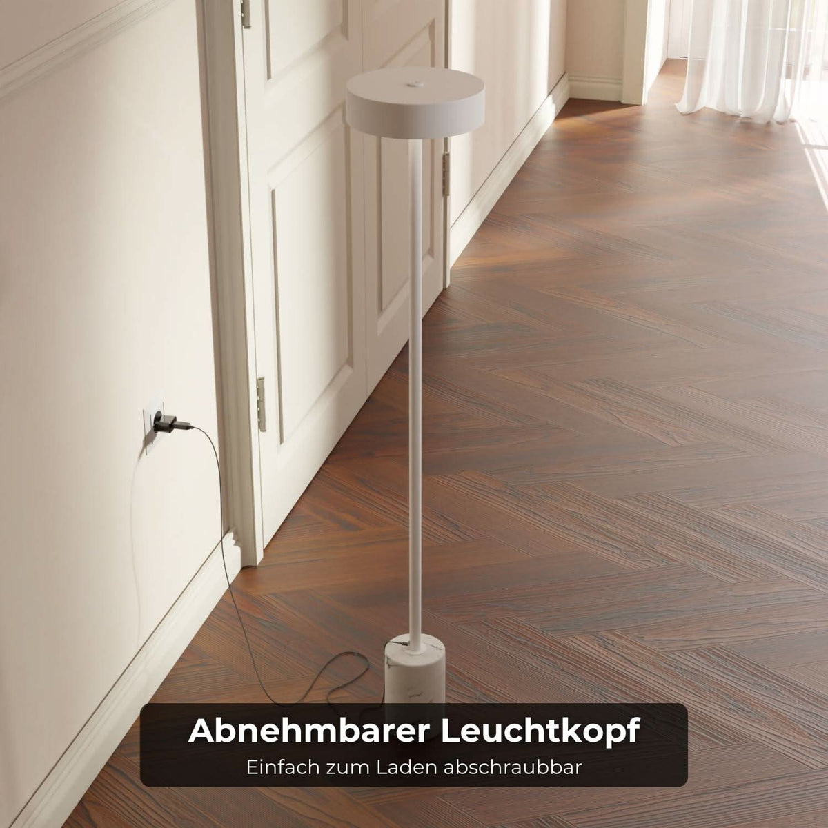 Produit de seconde qualité : lampadaire Uranos rechargeable