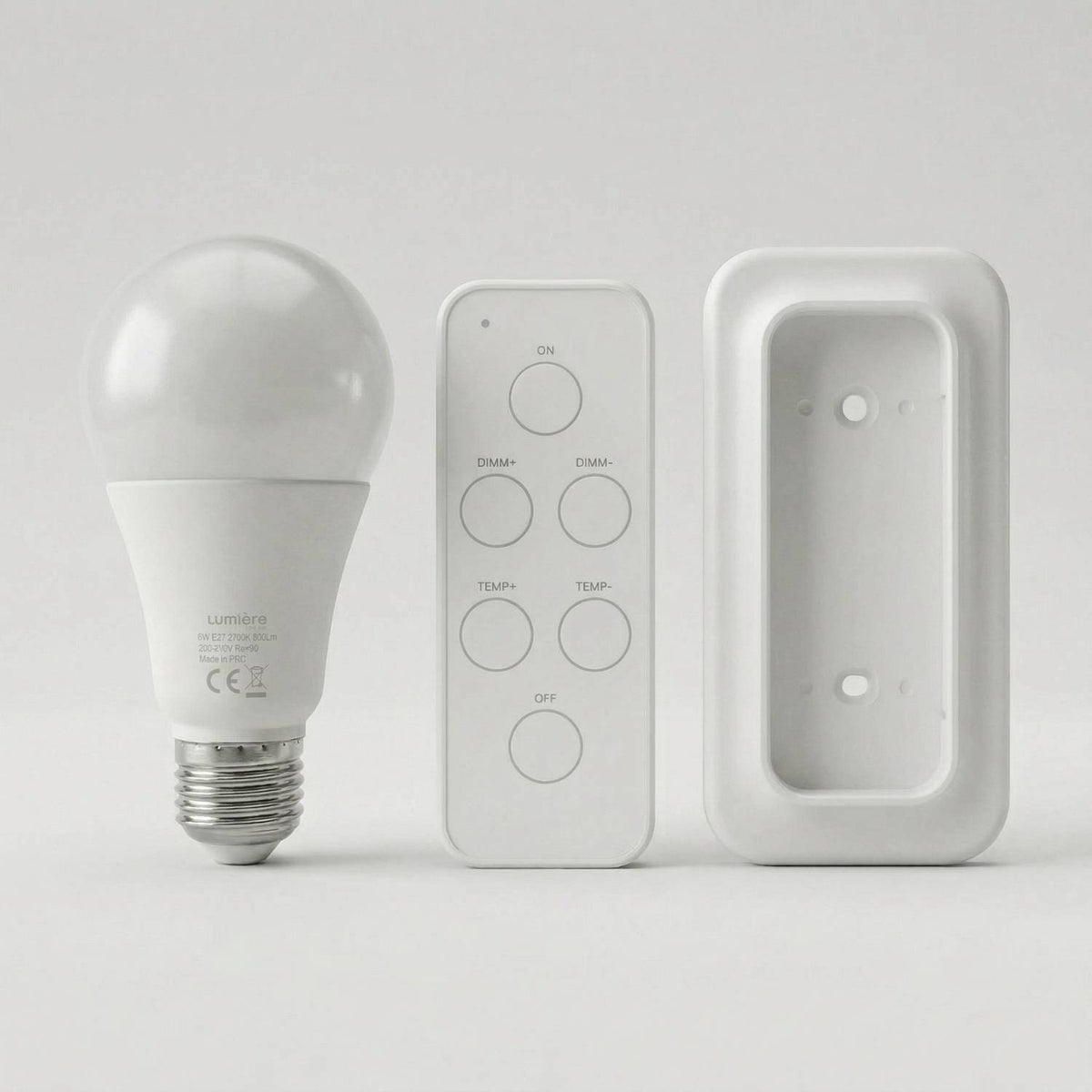 Ampoule LED E27 V2 pour maison intelligente avec télécommande