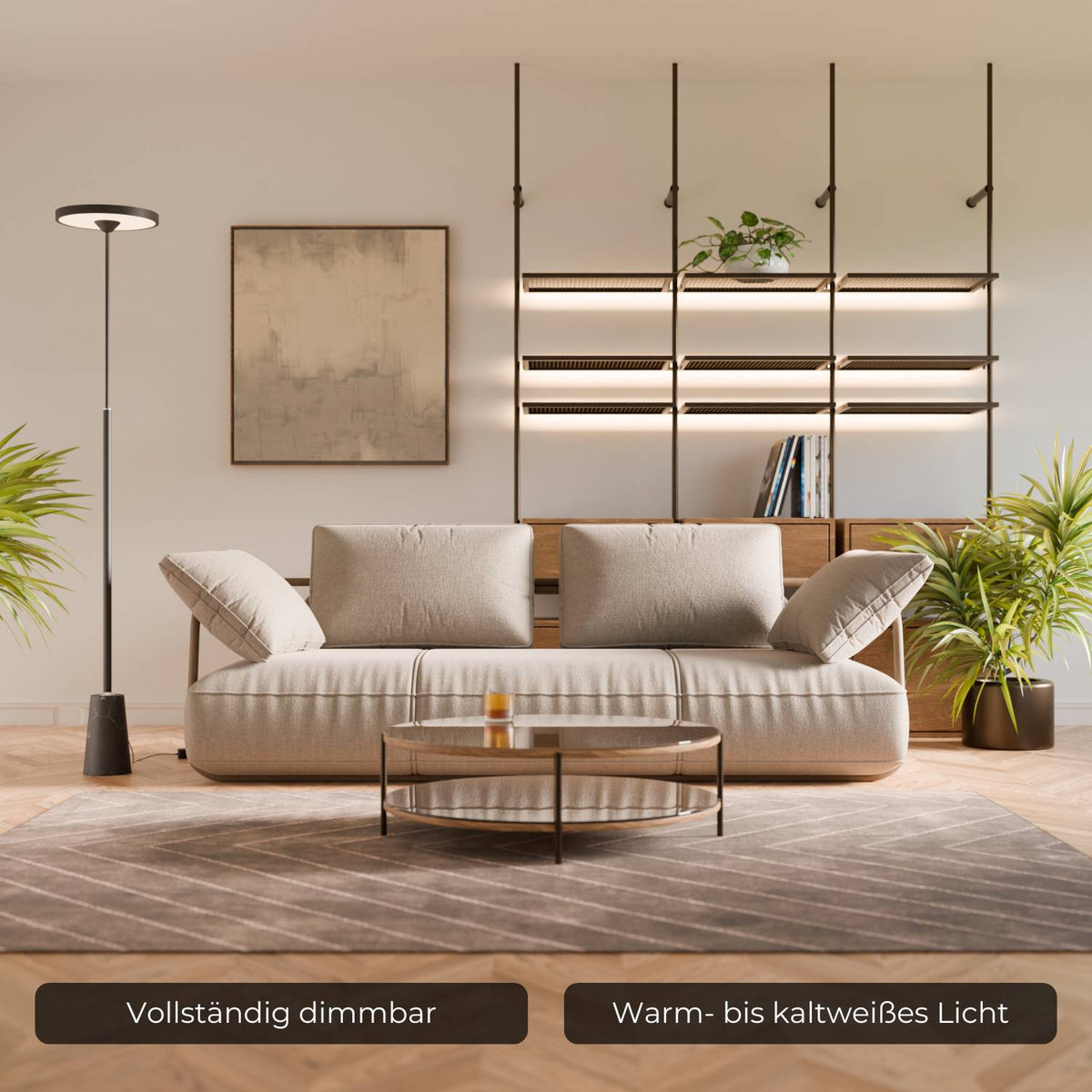 Produit de seconde qualité : lampadaire Nemaris